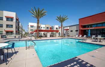 Sparkling pool